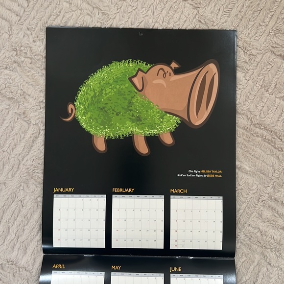 2024 Snort calendar classic toys, wall calendar featuring Snort and classic toys - Picture 10 of 16